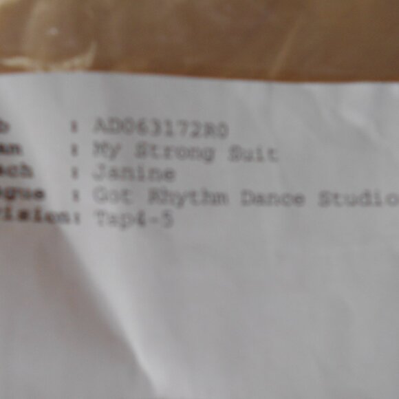 Dance Shirt w/Scarf by Curtain Call Adult Small - Picture 5 of 5